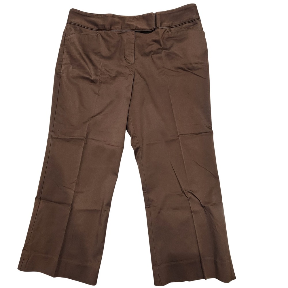 NEW Ann Taylor Petites Shorts Pants Capris Women Margo 8P Crop Casual Stretch